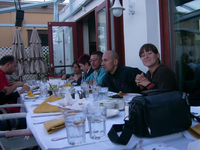 Dinnertime at Guaymas in Tiburon